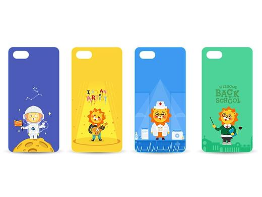 VI-卡通形象-延展（不同职业+番外PINK小公举）（个人主页-ZMjQ4Nzk4Njg=） - IP形象 - 站酷设计师草吃了牛原创素材 - 站酷ZCOOL