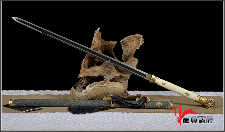 德匠堂宝剑龙泉刀剑狄仁杰环首刀诸刃版dj3007