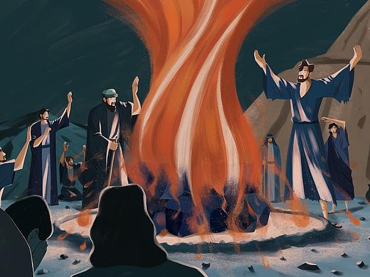 绘本 《先知以利亚》