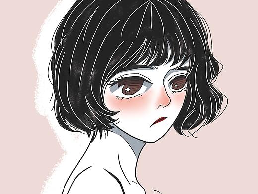 插画头像绘制