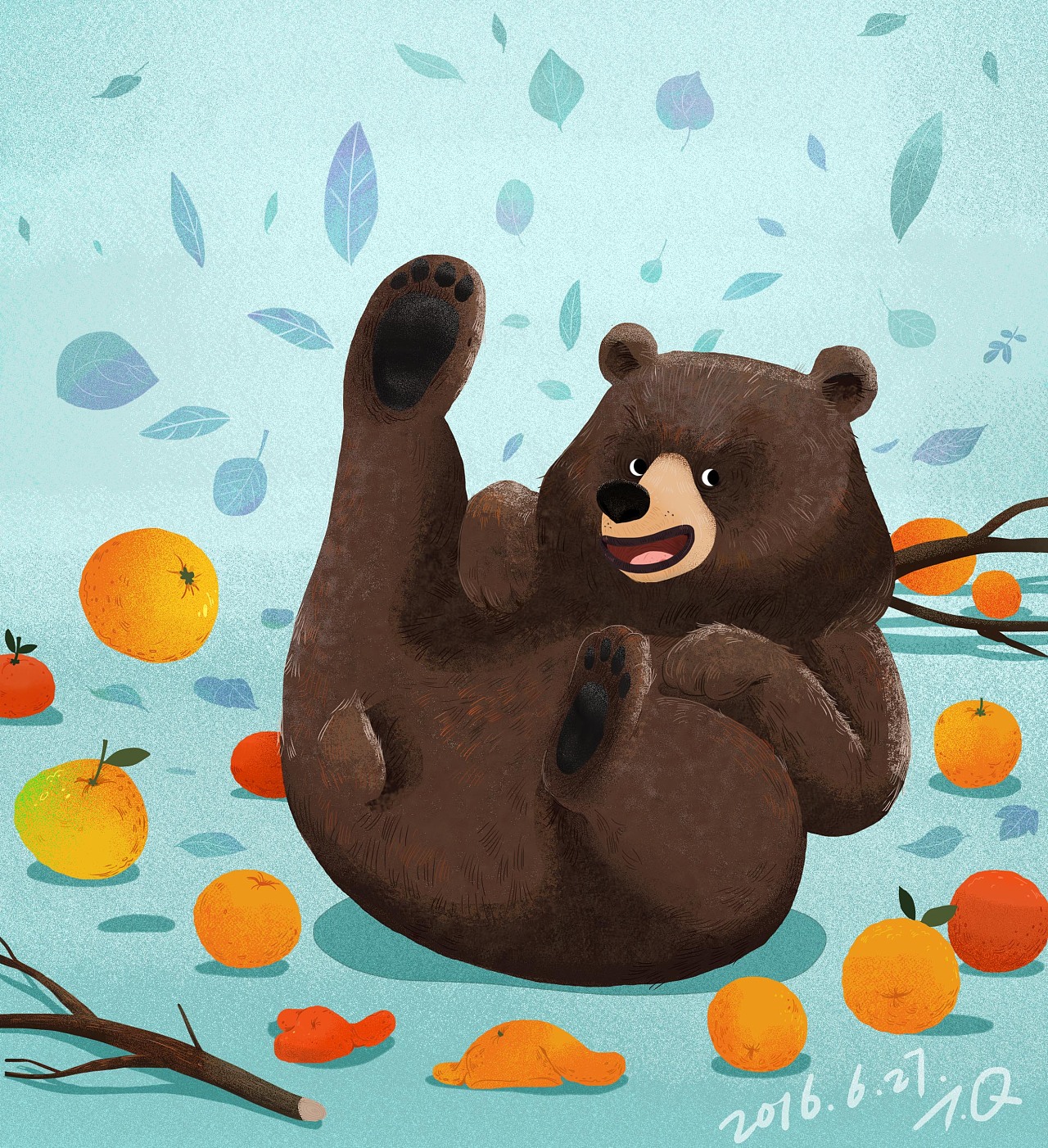 熊宝|插画|创作习作|tq_棋子 - 原创作品 - 站酷 (zcool)