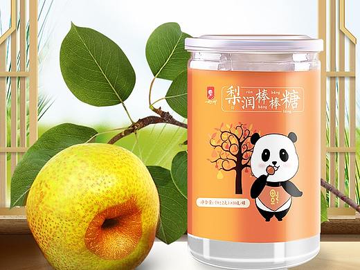 知子花，零食保健品详情，梨润棒棒糖 莱阳梨膏