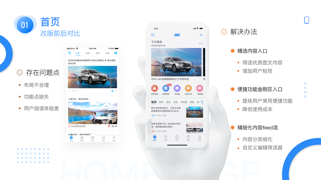 江淮汽车APP界面改版思考（图ZMTk3NDg0MDEy） - APP界面 - 站酷设计师MAX2012原创素材 - 站酷ZCOOL