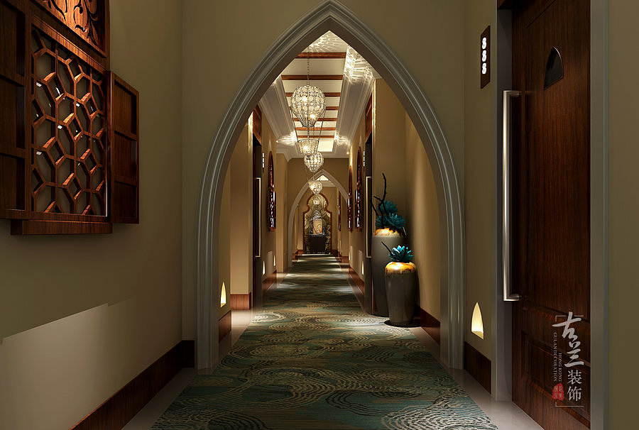 《御龙足浴SPA会所》-成都足浴SPA装修丨成都足浴SPA设计（图ZODIzNDUyNjQ=） - 家装设计 - 站酷设计师成都足浴会馆设计原创素材 - 站酷ZCOOL