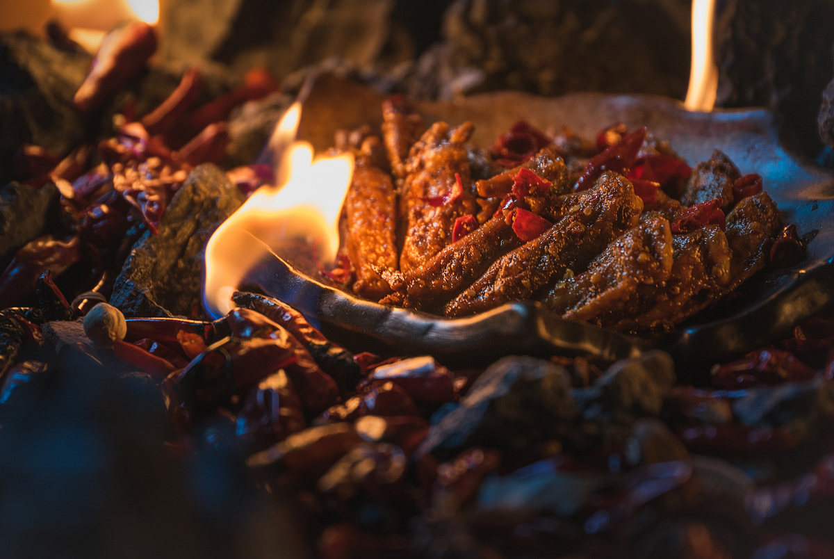 特产食品摄影 冷吃兔