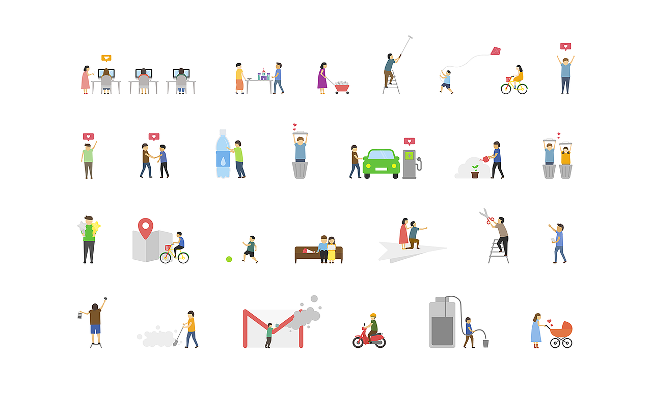 Google年度报告（图ZMjEwODc3NDYw） - 信息图表 - 站酷设计师ToooyDesign原创素材 - 站酷ZCOOL