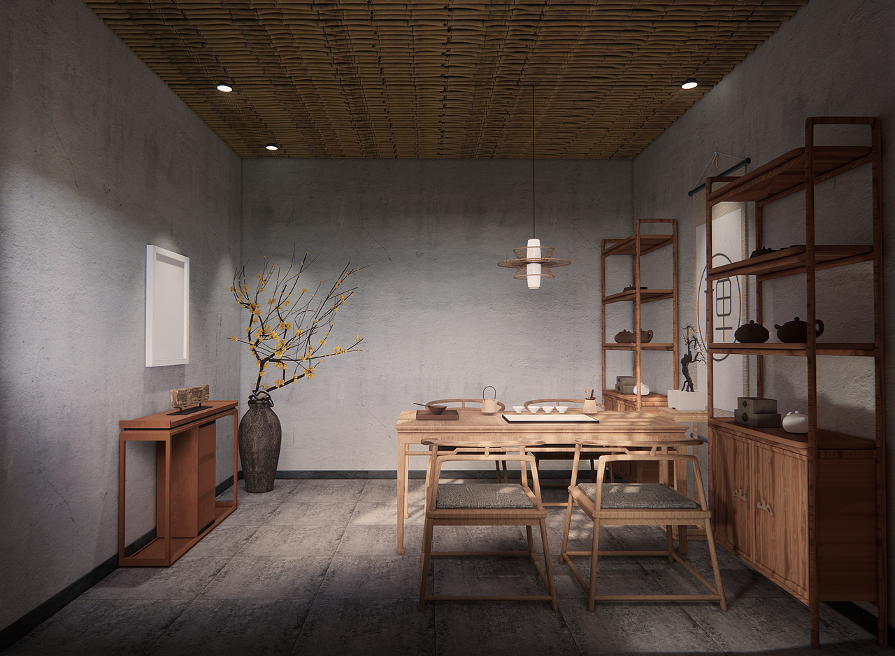一个喝茶的地方（图ZMjQ0NDUyMzU2） - 家装设计 - 站酷设计师王金良原创素材 - 站酷ZCOOL