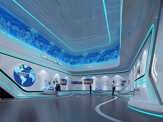 企业展厅部分图