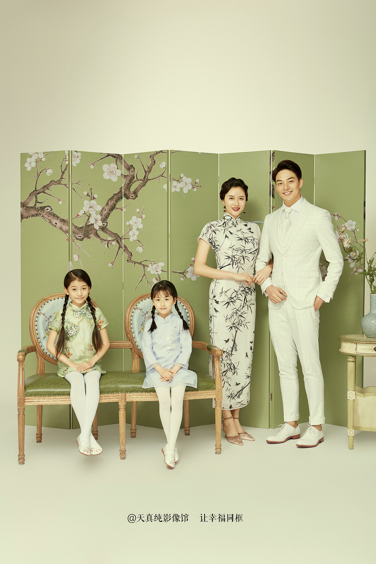 中国风全家福主题摄影