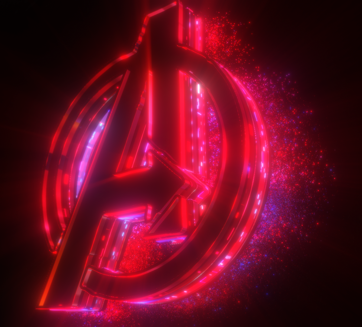 e3d-复仇者联盟logo