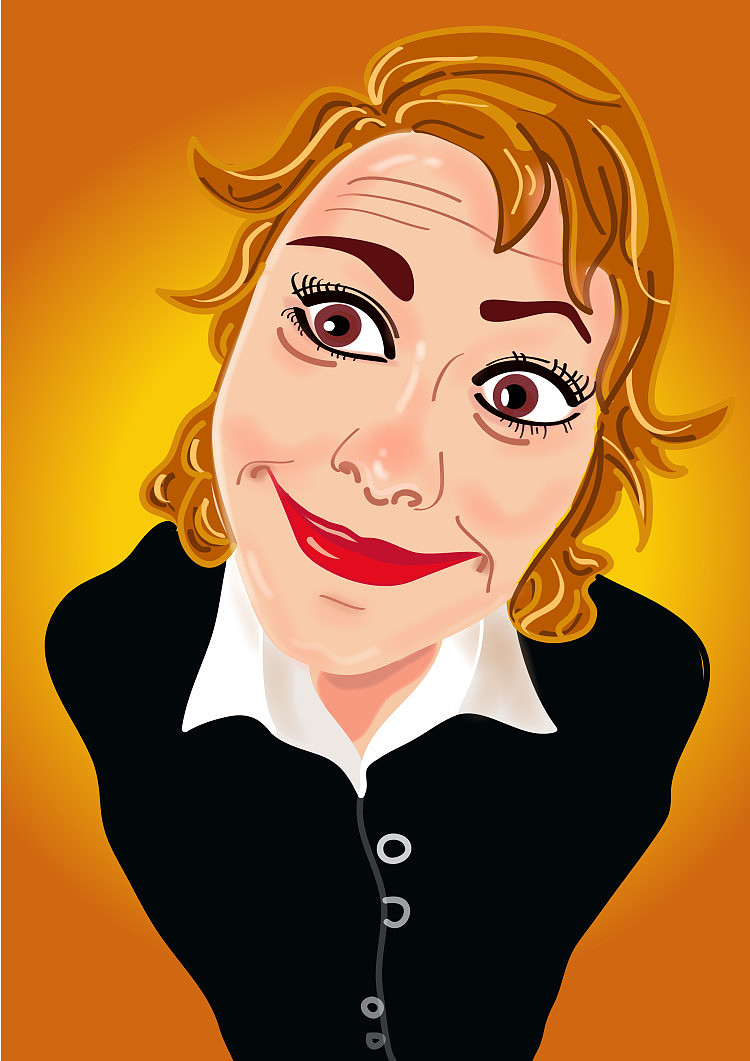 手绘插画——人物