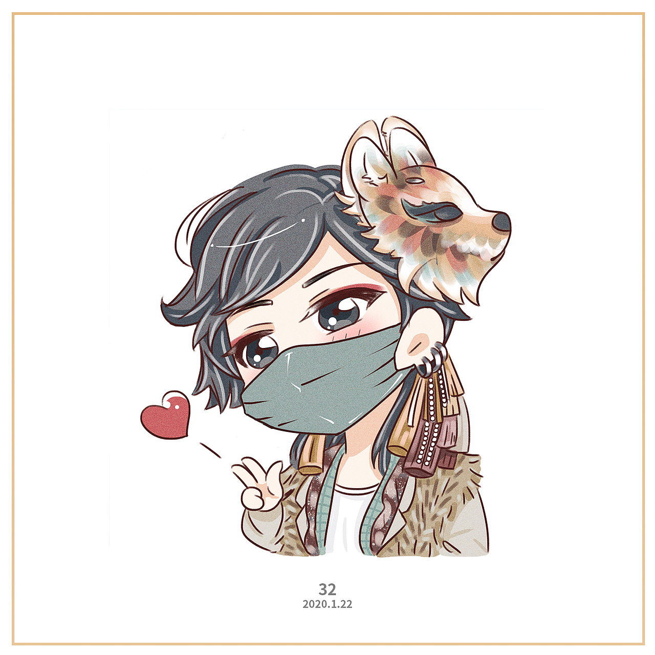 給朋友們畫的頭像（圖ZMjQ4NDE0MjA4） - 創(chuàng)作習(xí)作 - 站酷設(shè)計師島島子原創(chuàng)素材 - 站酷ZCOOL