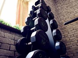 闲散时 拍摄的健身器械