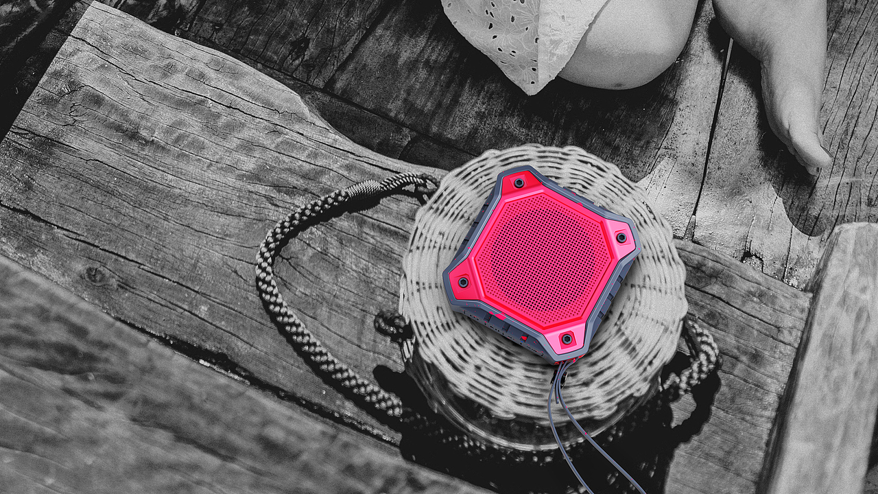 三防蓝牙小音箱（图ZMjA3OTkwNjcy） - 电子产品 - 站酷设计师深圳大鱼设计原创素材 - 站酷ZCOOL