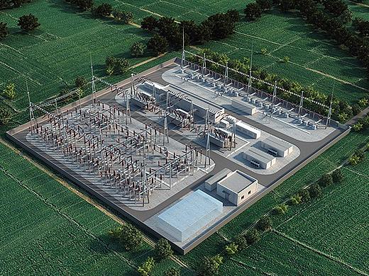 变电站三维动画展示