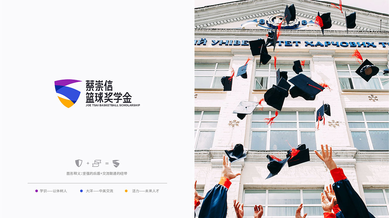 蔡崇信篮球奖学金-品牌形象提案（图ZMjU4NTMwNTY0） - 品牌 - 站酷设计师李骁原创素材 - 站酷ZCOOL