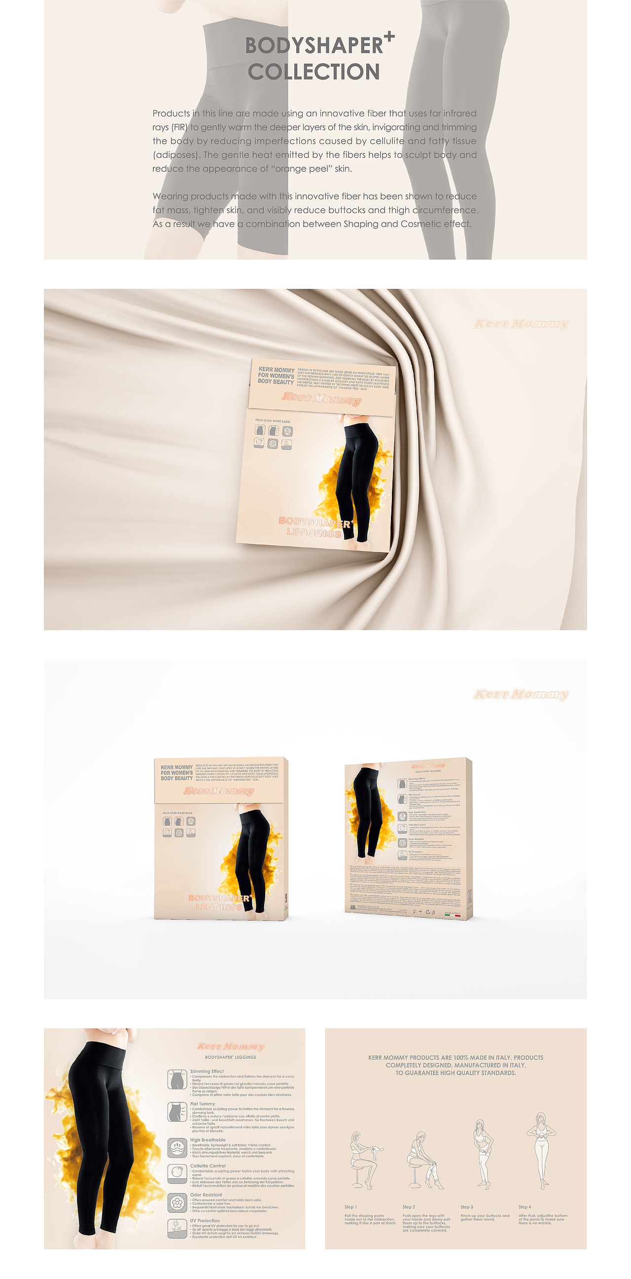 Kerr Mommy|for women's body beauty 包装设计