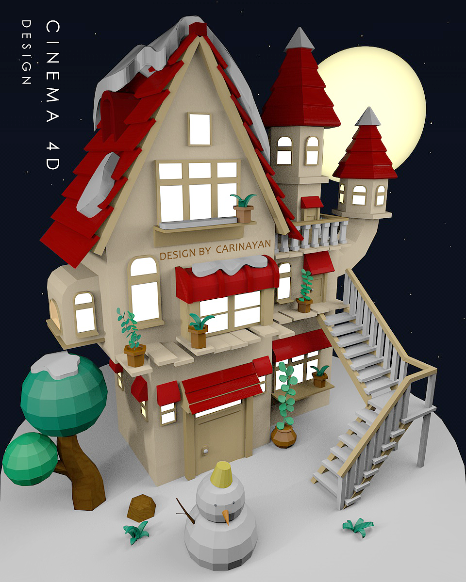 关于C4D的一些作品（图ZMTAzNjYzMjEy） - 其他三维 - 站酷设计师carinayan原创素材 - 站酷ZCOOL