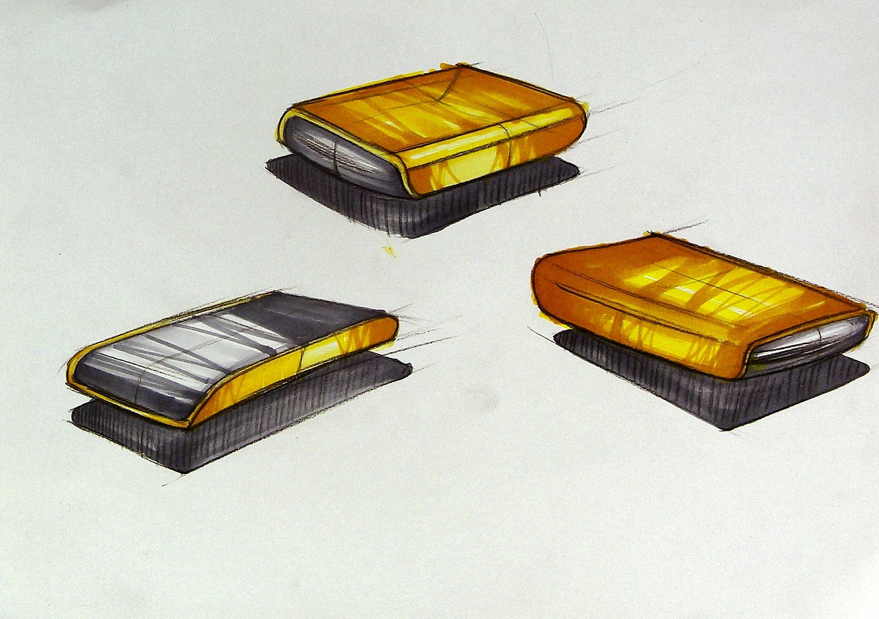 马克笔工业设计手绘|工业/产品|生活用品|idshouhui - 原创作品