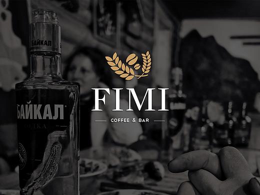 FIMI酒吧咖啡logo设计