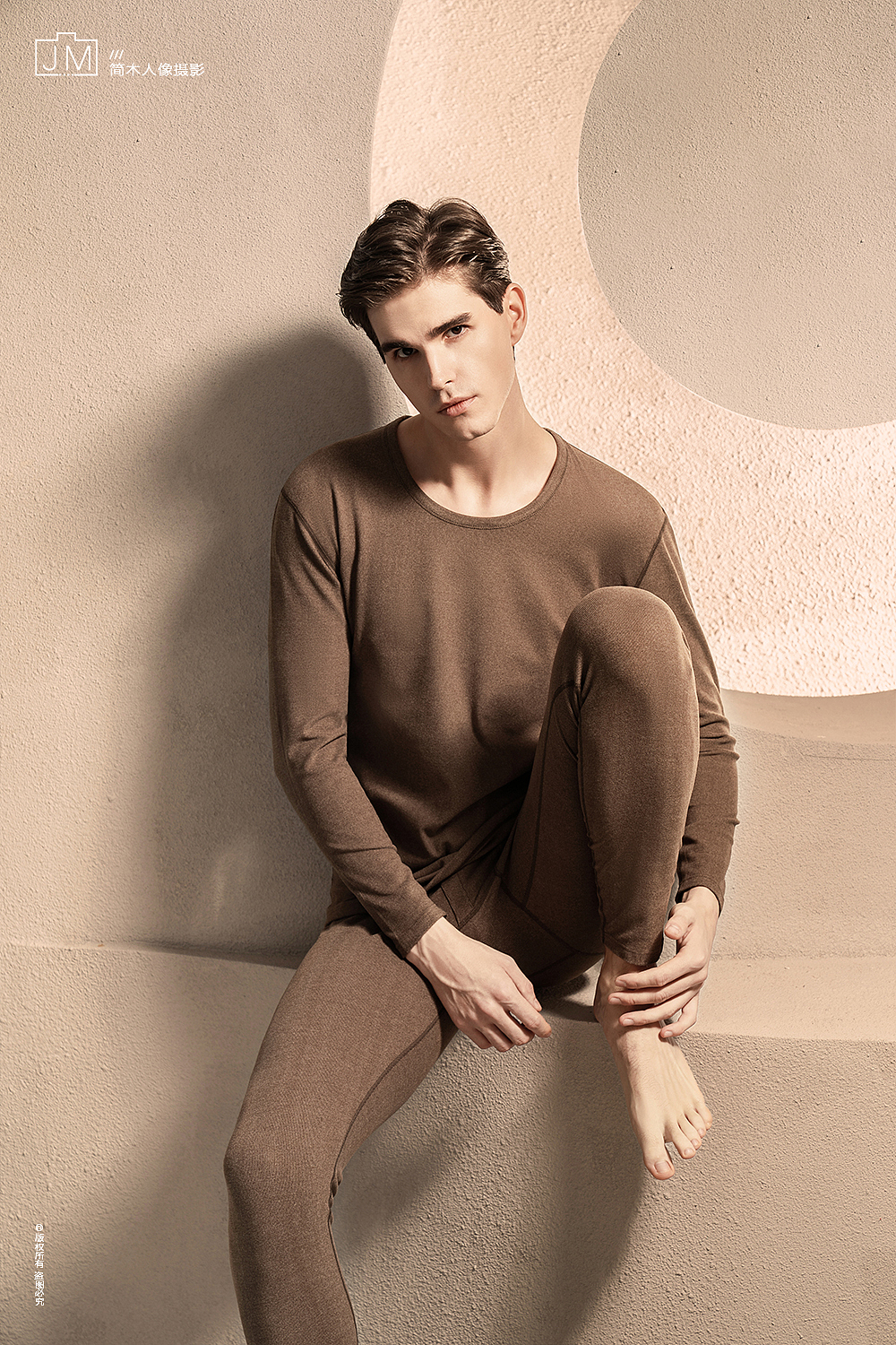 保暖内衣平面摄影丨简木视觉 × 内衣秋衣睡衣 人像摄影