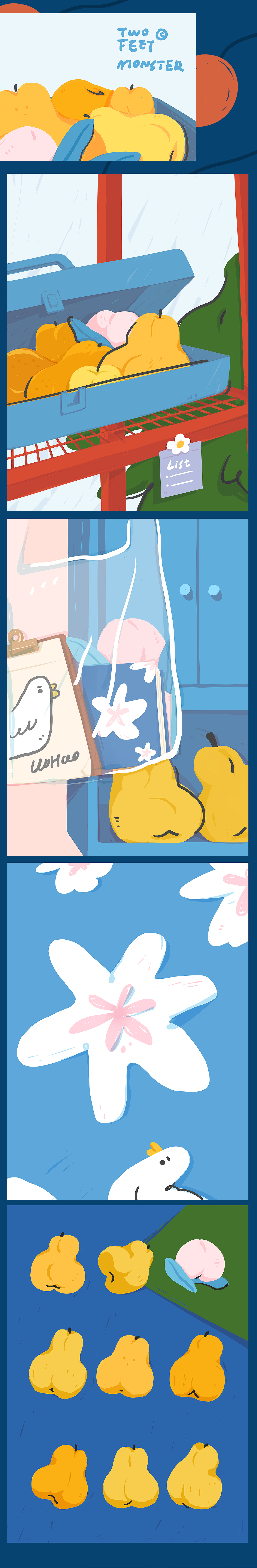 “两脚怪”sweet daily系列（图ZMTY5ODc0NDYw） - 艺术插画 - 站酷设计师PIPIPI_TAO原创素材 - 站酷ZCOOL