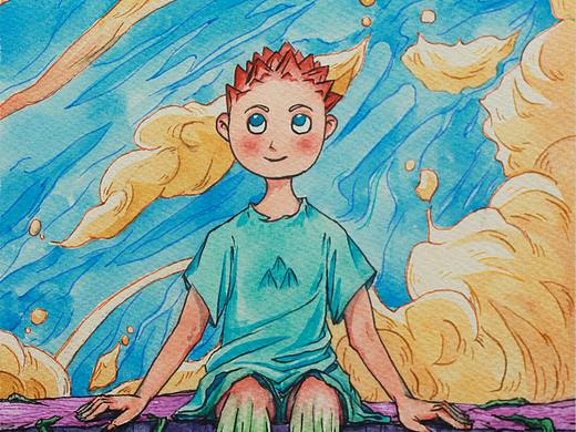 等待“晚餐”（重绘）