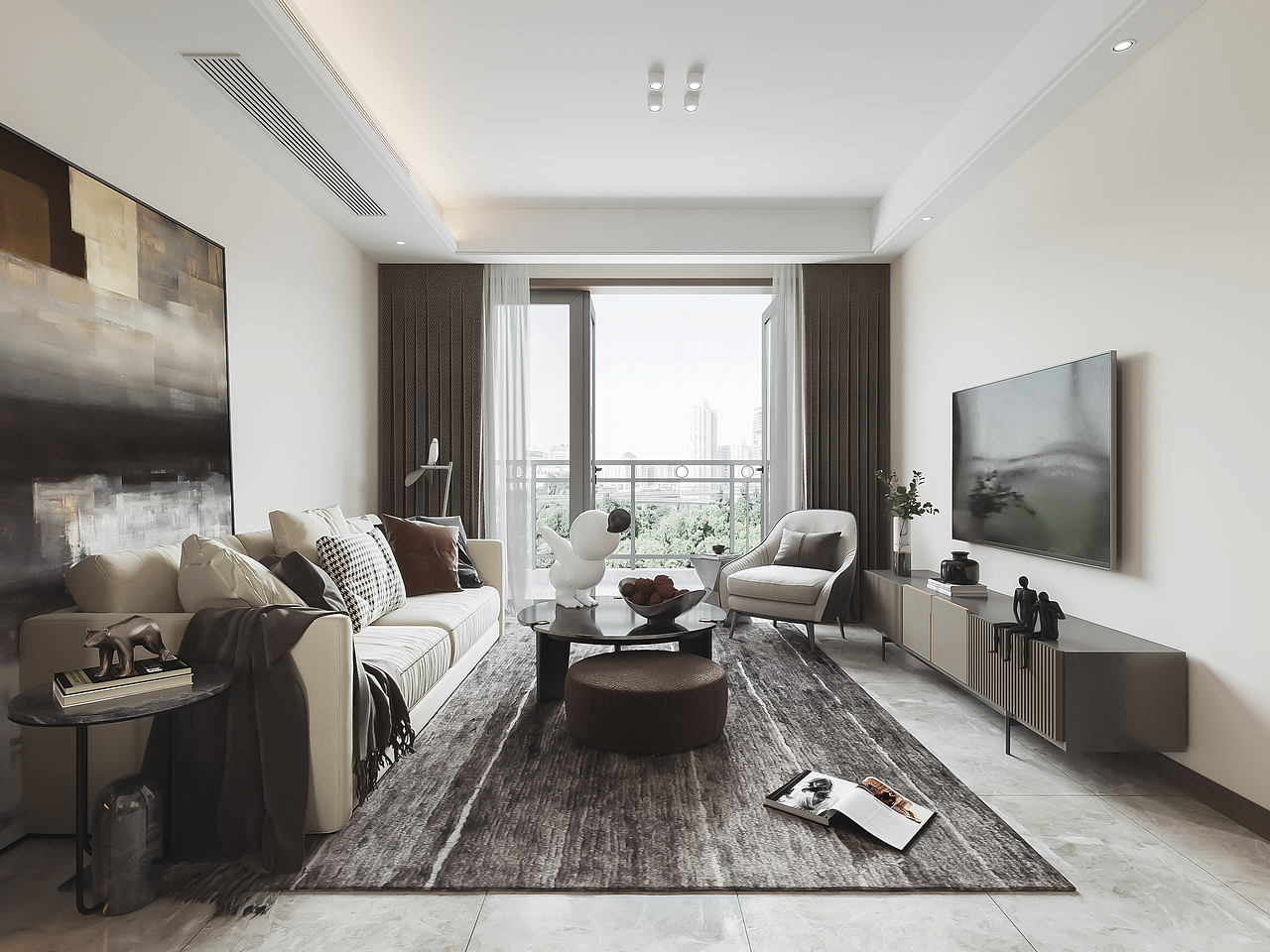 现代北欧风格效果图（图ZMTY4NzEwNjg0） - 家装设计 - 站酷设计师呜叽唛叽原创素材 - 站酷ZCOOL