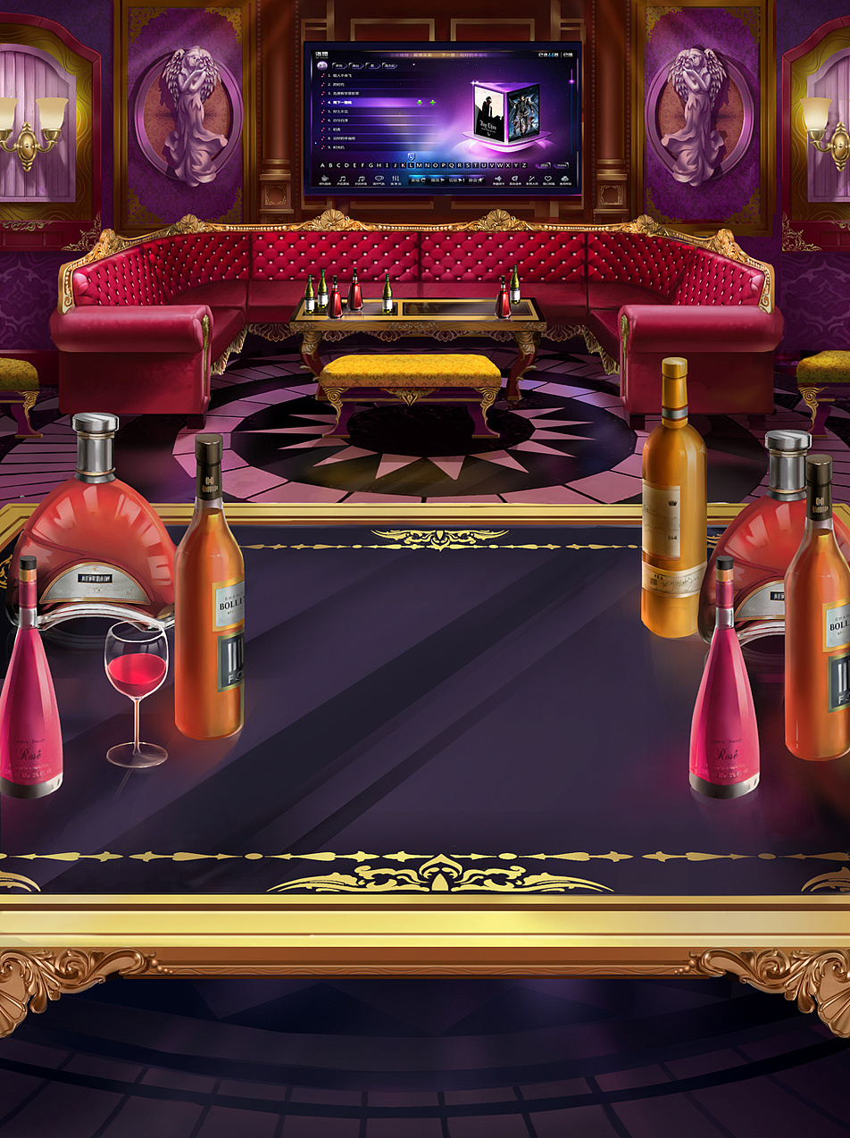 ktv会所游戏气氛图