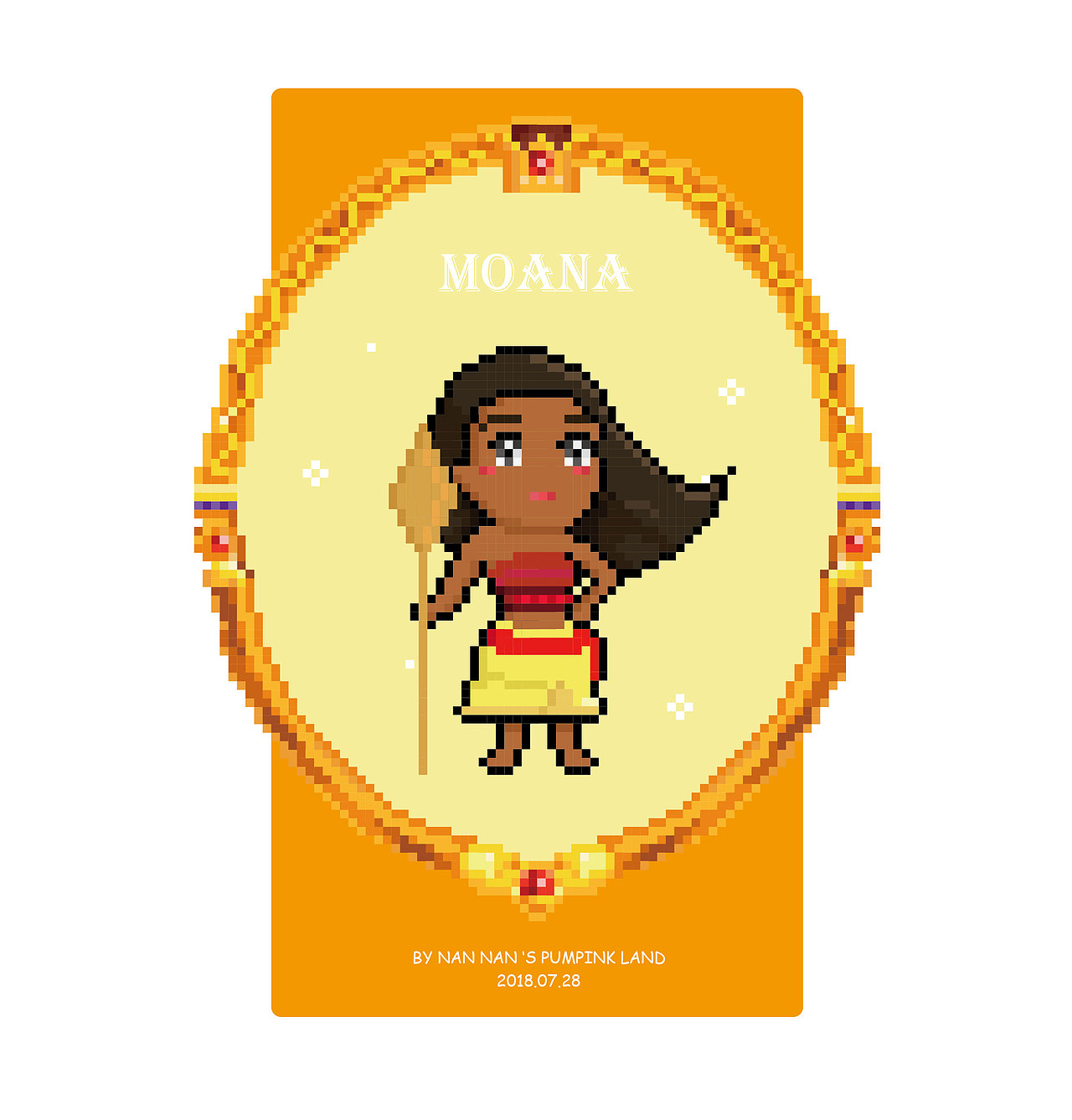 像素公主（图ZMTIzMjM3MDM2） - 像素画 - 站酷设计师楠楠的南瓜地原创素材 - 站酷ZCOOL