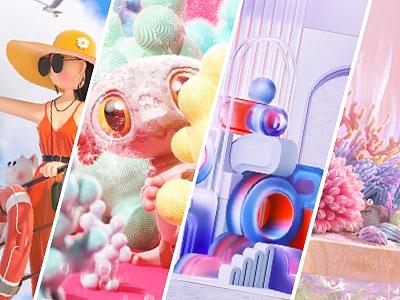 潮流设计 | 五月Behance最热C4D作品集合