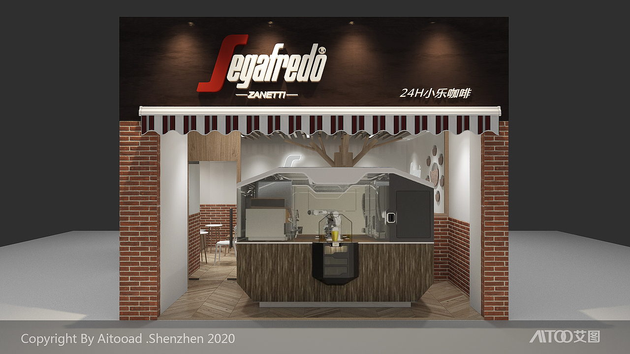 艾图空间|Segafredo咖啡品牌连锁店设计