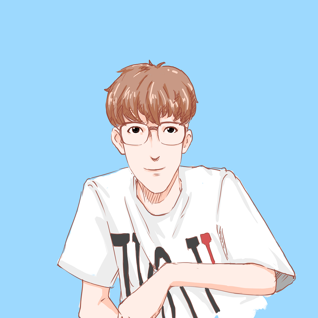 手绘头像（图ZMTIxMjk0NTA0） - 新锐潮流插画 - 站酷设计师鲨鱼辣椒炒肉原创素材 - 站酷ZCOOL