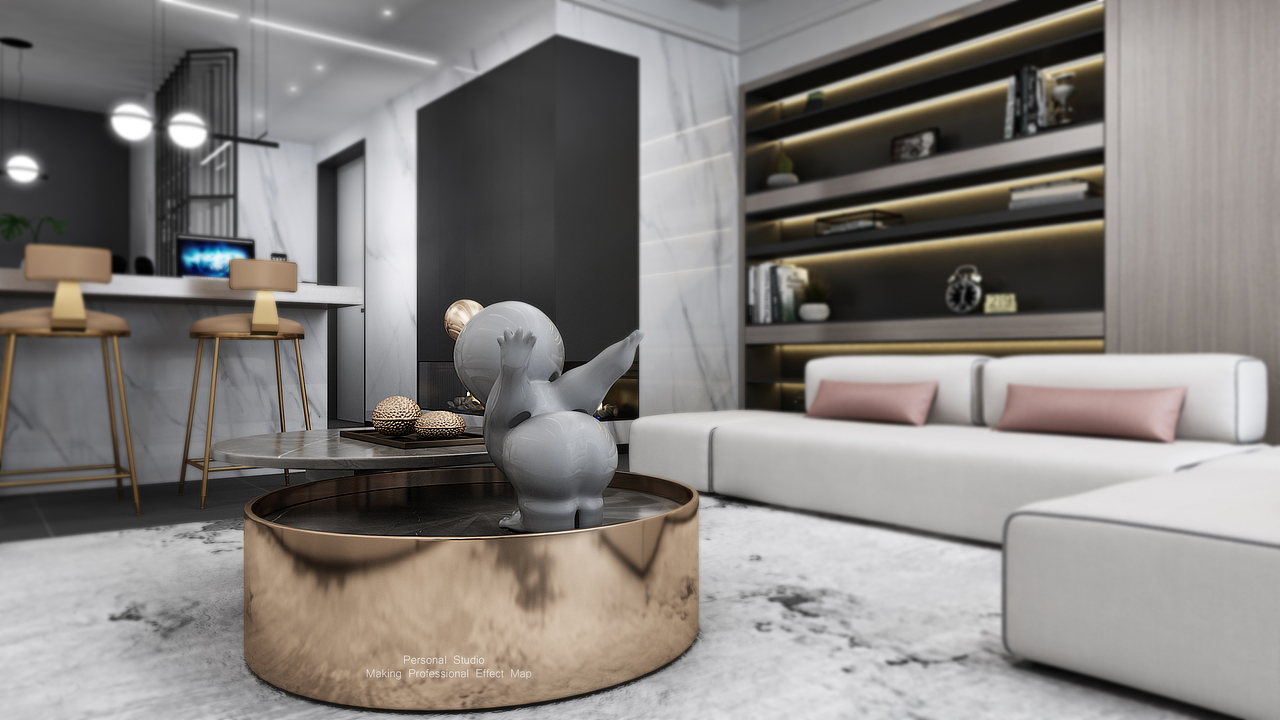 现代家居简约设计效果图