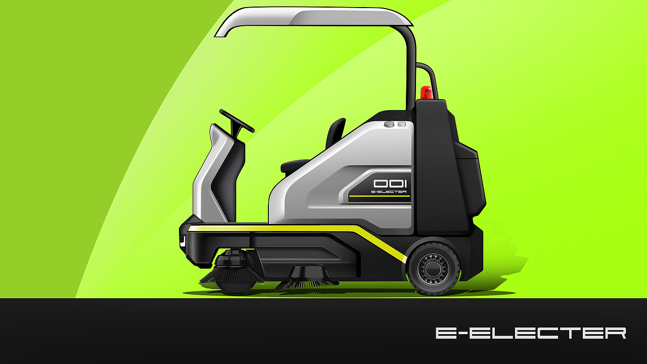 驾驶性扫地车