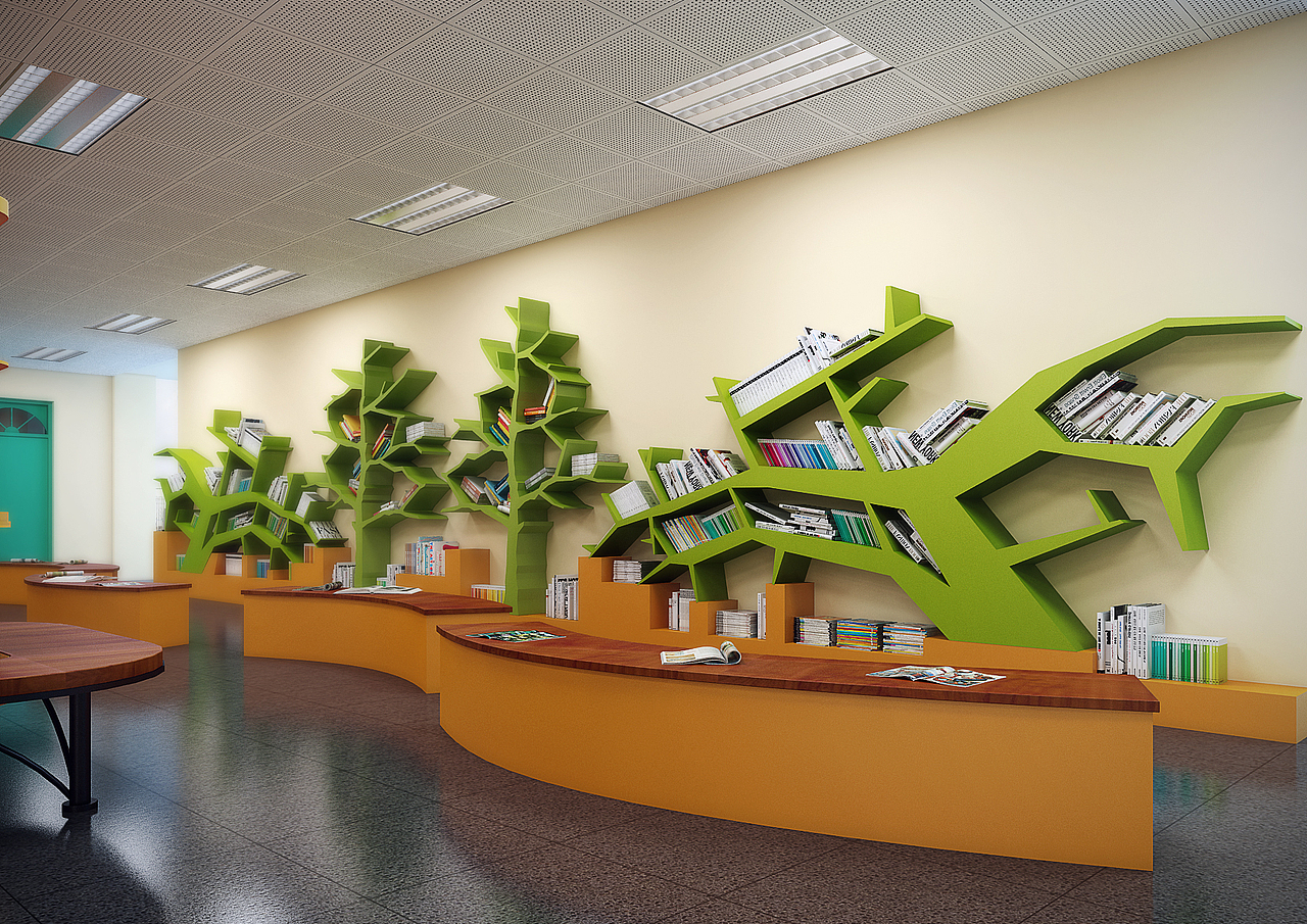 校园架空层书吧设计