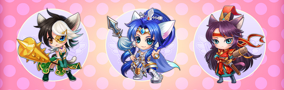 《喵喵堂》激萌百将年终特辑（图ZMjQ3MDU0NTY=） - 游戏原画 - 站酷设计师夏至未至er原创素材 - 站酷ZCOOL