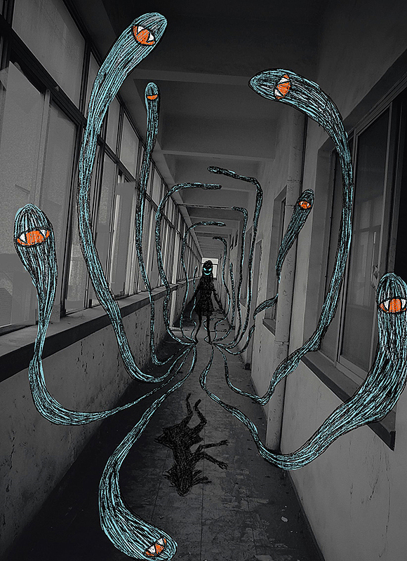 黑暗萌系照片涂鸦（图ZMjM0ODE4ODQ=） - 创作习作 - 站酷设计师GothicQueen原创素材 - 站酷ZCOOL
