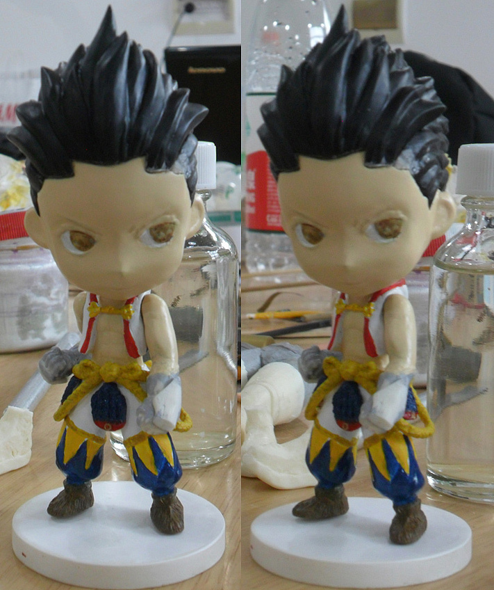 自制手办 战国basara3 德川家康(含大体制作过程)