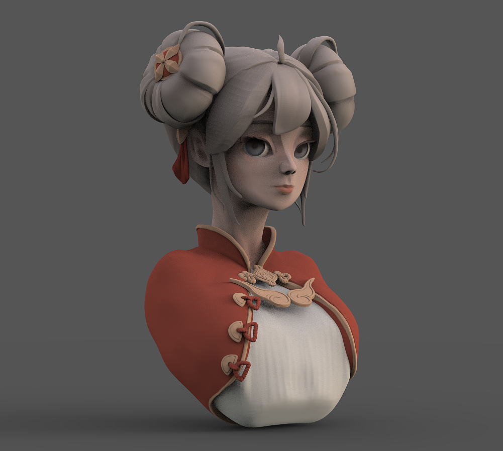 三维建模 | 头像练习2