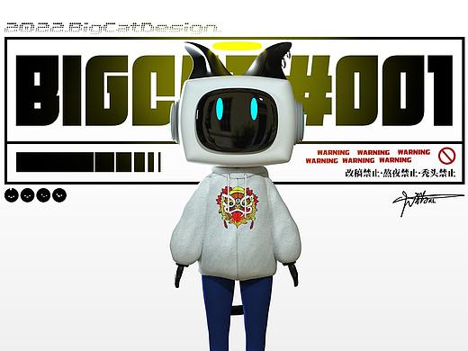 原创IP形象丨BIGCAT#001丨个人IP