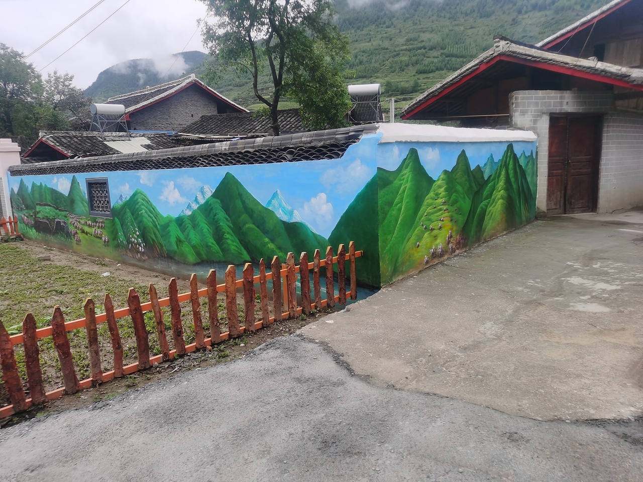 乡村振兴,新农村文化墙,新农村墙绘,新农村壁画