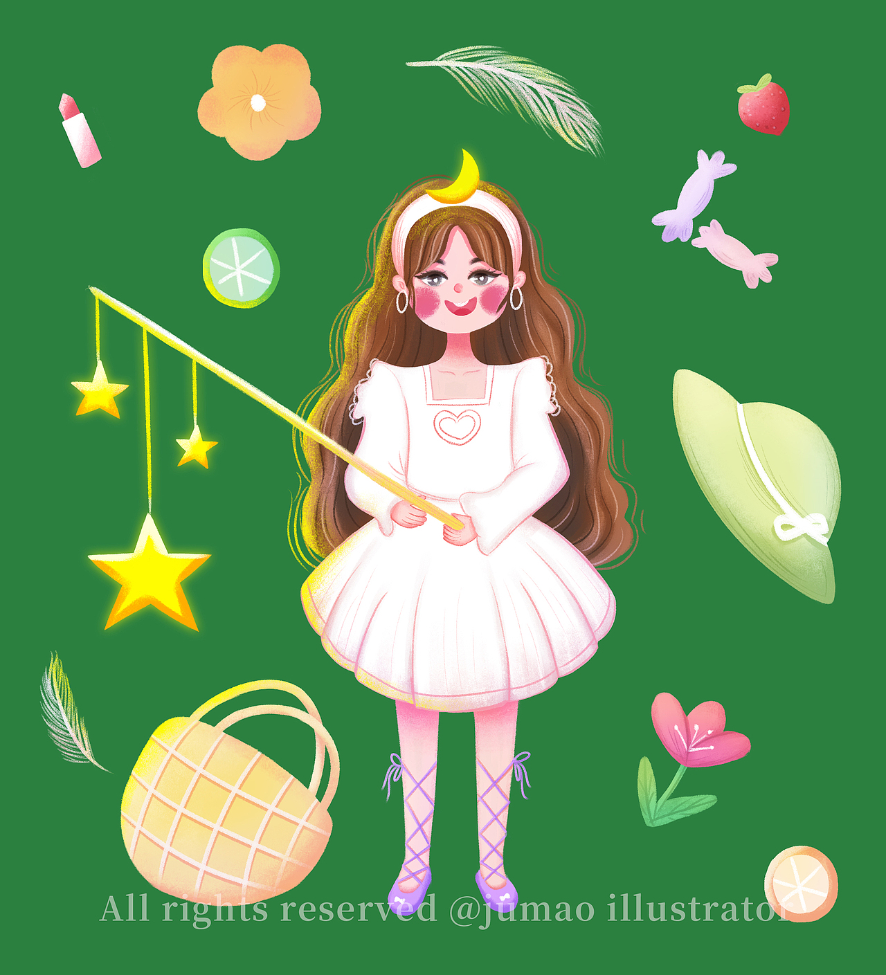 和纸胶带/文创周边/扁平插画