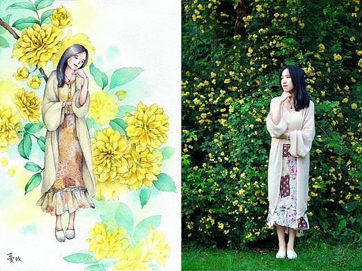 【保护色】黄木香