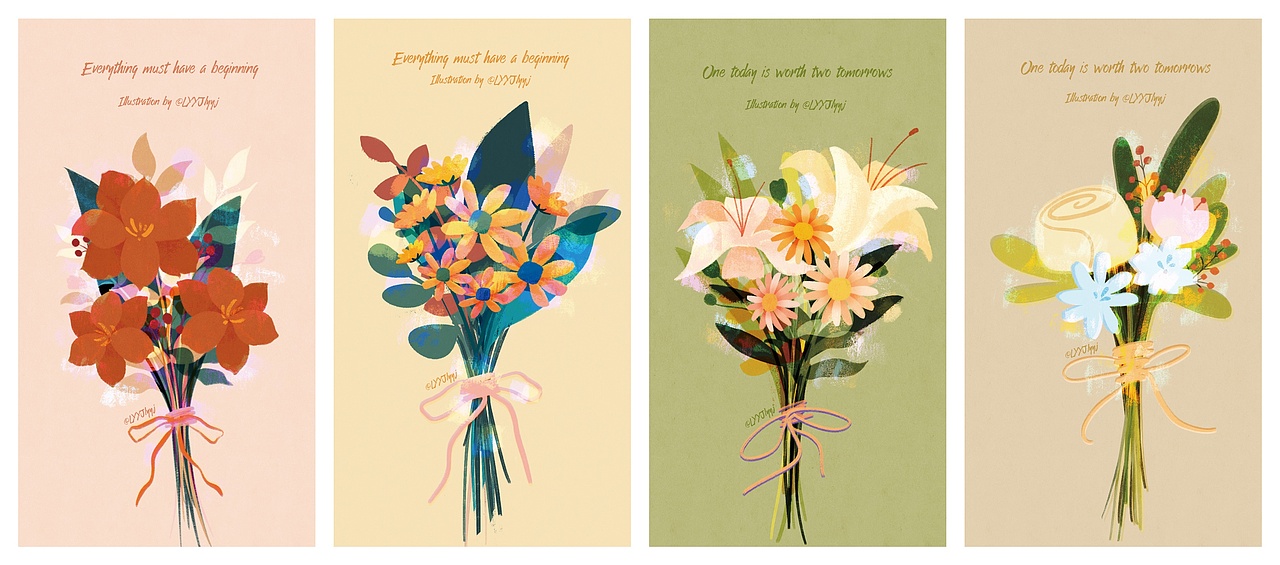 每月花束（图ZMjgwMDQ1MTA4） - 创作习作 - 站酷设计师克里LYYJlyyj原创素材 - 站酷ZCOOL