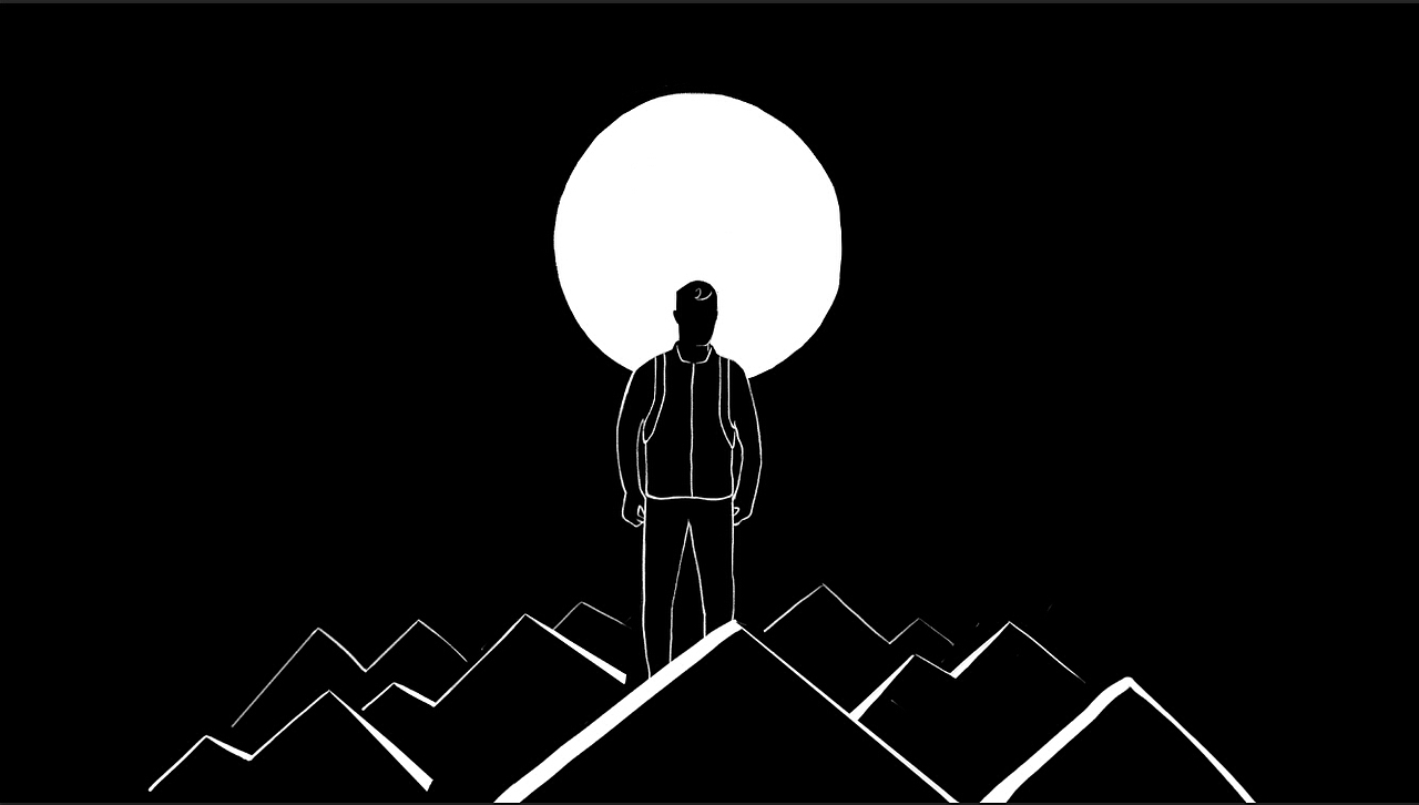 让世界看到我们的背影