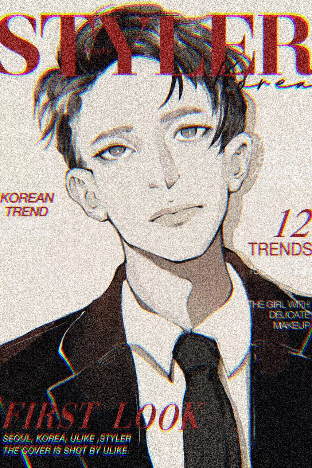 【插画习作】人物绘画|关于复古风格的探索（图ZMjAwMzQ2ODAw） - 创作习作 - 站酷设计师一九一一原创素材 - 站酷ZCOOL