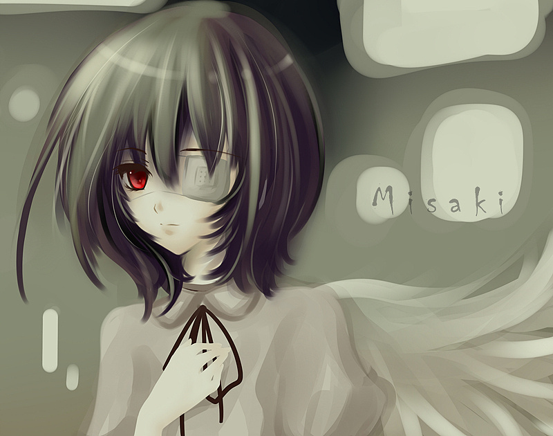 同人板绘——见崎鸣|插画|创作习作|岩清水 - 原创