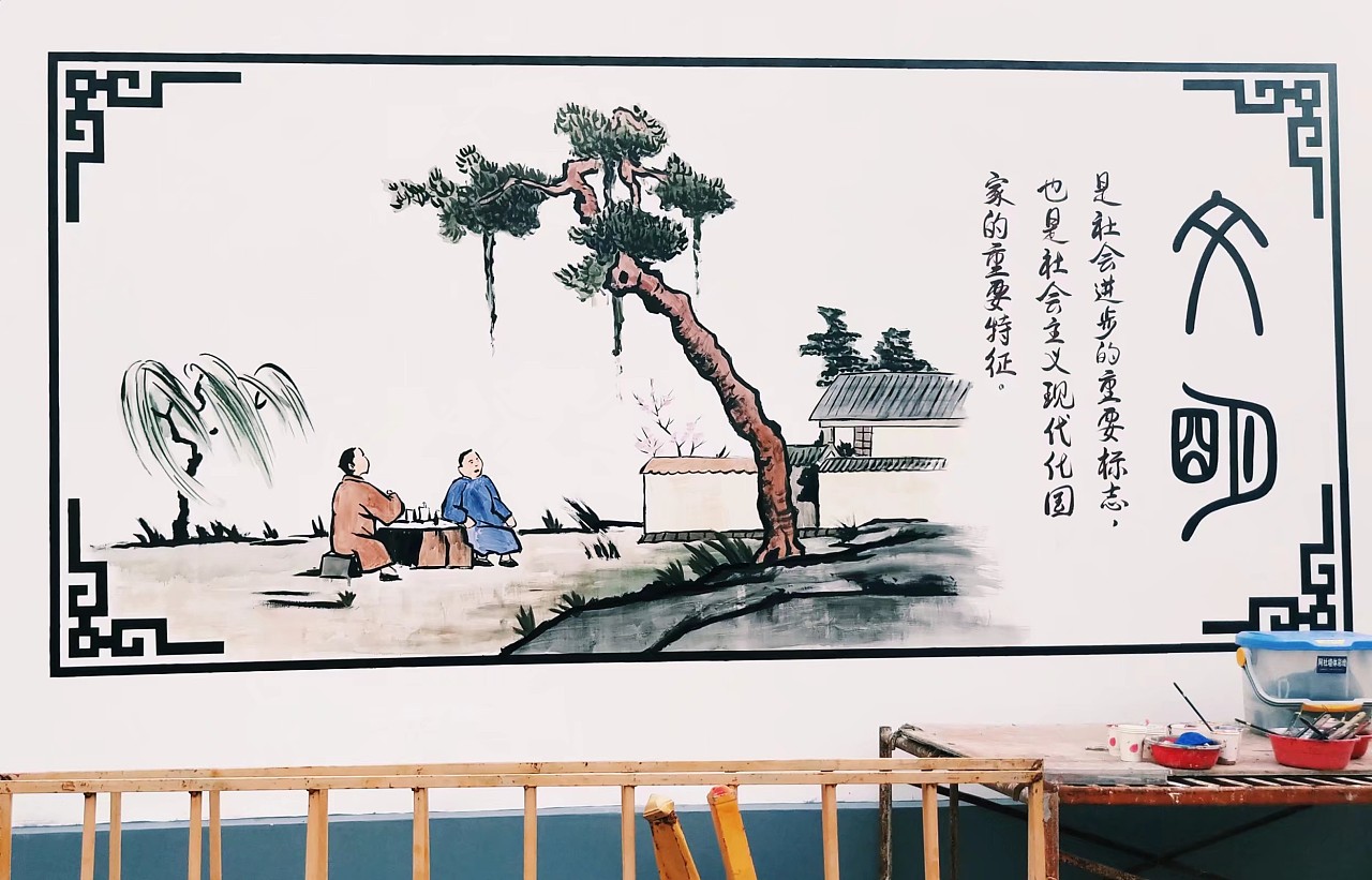 阿杜手绘阿杜手绘墙阿杜墙绘