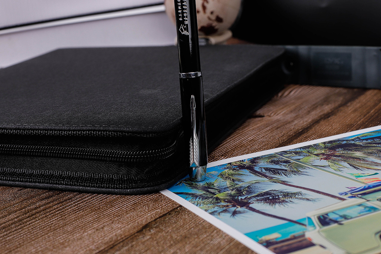 A4带充电宝经理夹笔记本